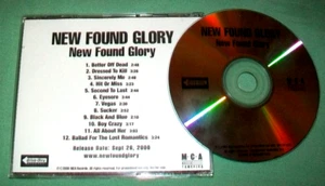 New Found Glory Promo CD - Bild 1 von 1