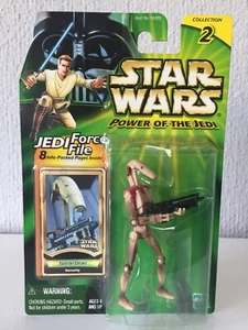 BATTLE DROID SECURITY - STAR WARS - POWER OF THE JEDI - 2000 - ¡NUEVA! - Imagen 1 de 2