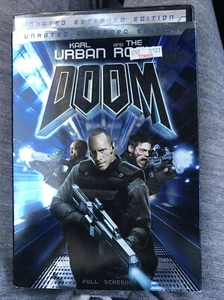 Doom (DVD, 2006, Unrated Extended Edition) New + Slipcover Free Shipping - Picture 1 of 2