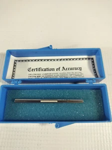 Deltronic .1670 Spilla Calibro Classe X Con Certificazione Di Precisione - Foto 1 di 3