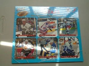 COASTARS HOCKEY SUPERSTARS ON COLLECTIBLE COASTERS Messier--Robitaille--Selanne - Picture 1 of 3