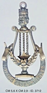 PREMIO PER LA CULTURA E L’ARTE 1885-1886 MEDAGLIA IN ARGENTO NOMINATIVA - Picture 1 of 2
