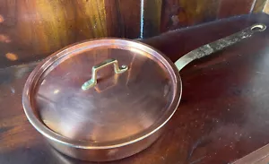 Zinc-lined Copper Frying pan - Picture 1 of 6
