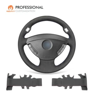 MEWANT Custom Suede Steering Wheel Cover for BMW 7 Series (E65/E66) 2004-2008 - Foto 1 di 10