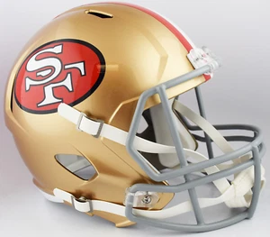 SAN FRANCISCO 49ers 1964-1995 NFL Riddell THROWBACK Replica Football Helmet - Picture 1 of 3