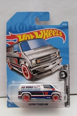 Hot Wheels Custom '77 Dodge Van       Super Chromes - Image 1 of 4