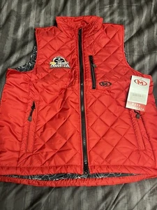 New Marker Insulated Quilted Ski Snowboard Vest Mens M Red - Picture 1 of 2