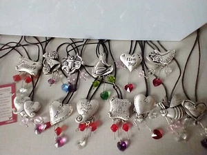 Hidden Charms Necklace Ganz Slides up to reveal message Empowering Silver - Picture 1 of 8