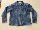 Sonoma Life+Style Women's Jean Jacket With Zipper Large Pre-Owned