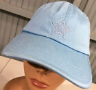 Casquette de baseball fille étoile bleue poudre logo réglable fanée gloire