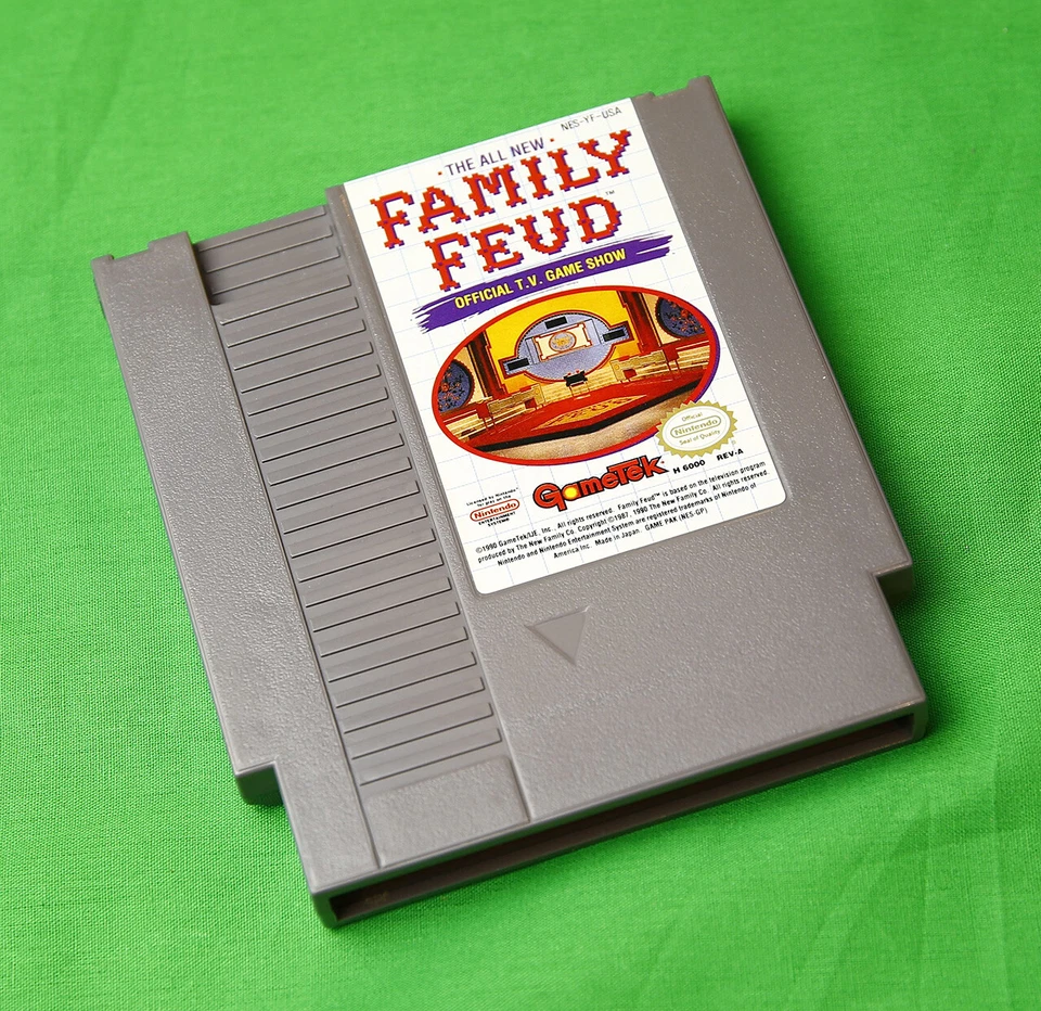 Family Feud • Nintendo Entertainment System/Console NES • 1991 GameTek Game Show - Image 1 of 1