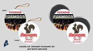 FOXMOOR CASUALS Ornament / Magnets - Vintage Defunct Retail Clothing Store Mall - Picture 1 of 1