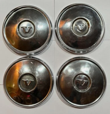 4 tapones de tapa de cubo de llanta central de rueda OEM Volvo Factory Foto 1 de 3