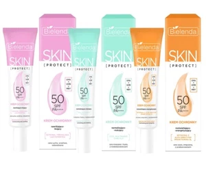 Bielenda Skin Protect Face Cream SPF50 Moisturising Normalising or Brightening - Picture 1 of 4