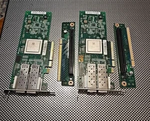 Lo Of 2 -Logic PX2810403-01 N QLE2562 8GB DUAL PORT FC ADAPTER complete - Picture 1 of 7