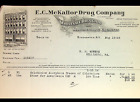 1926 E.C. Mckallor Drug Co Binghamton NY,  R. H. Bower Drug Store, Wellsboro PA