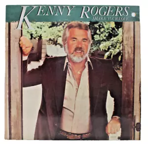 KENNY ROGERS SHARE YOUR LOVE 1981 Liberty Records LP Vinyl Loo-1108 - Picture 1 of 6
