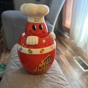 Mr. Jelly Belly "Original Gourmet Jelly Bean" Bonbonglas mit Deckel 2006 #127 - Bild 1 von 8