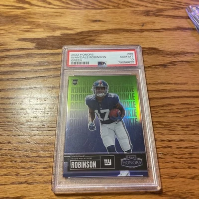 2022 Panini Honors Wan’dale Robinson Green /25 - Image 1 of 2