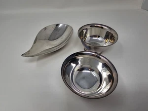Vintage Reed & Barton Lot of 3 Paul Revere Silverplate Dish Bowls - Picture 1 of 6