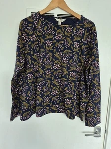 BNWT Seasalt Cornwall Setting Sun Pyjamas Top Womens Size 14 - Picture 1 of 8