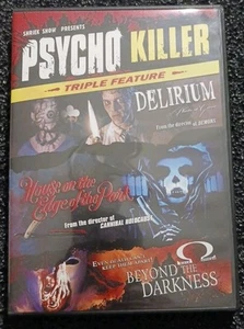 Psycho Killers Triple Feature (DVD, 2006, 3-Disc Set) Shriek Show Media Blasters - Picture 1 of 7