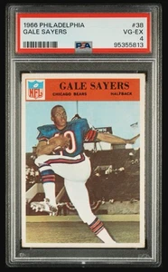 1966 Philadelphia #38 Gale Sayers RC Rookie PSA 4 VG-EX Centered - Picture 1 of 2