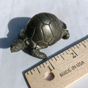 Vintage 1994 Royal Selangor Solid Pewter Turtle Schildkröte - Bild 1 von 6