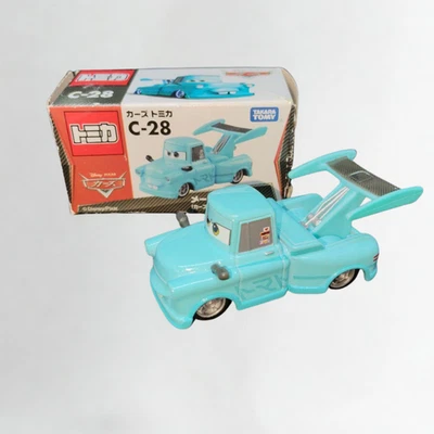 Takara Tomy Tomica C-28 Mater Cars Toons Tokyo Race Disney Pixar Toy Car Japan - Image 1 of 4