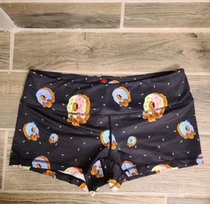 Pantaloncini da allenamento donna Feed Me Fight Me ciambelle grandi - Foto 1 di 8