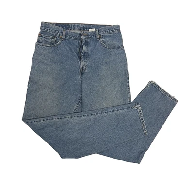 VINTAGE Y2K Levis Strauss Signature Jeans 34x36 Light Blue Loose Straight Denim - Image 1 of 4