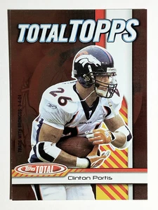 2004 Topps Total Total Topps #TT19 Clinton Portis - Picture 1 of 2
