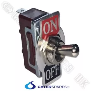INTERRUPTOR DE PALANCA BASCULANTE UNIVERSAL MANGO DE METAL ENCENDIDO/APAGADO 1 POLO 15A 230V - Imagen 1 de 8