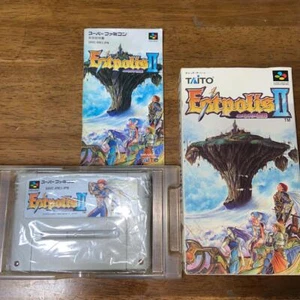 ESTPOLIS II 2 Super Famicom Nintendo with Out BOX - Picture 1 of 1