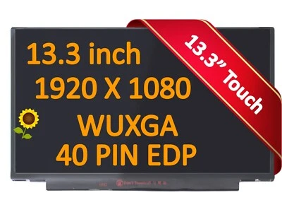 Lenovo ThinkPad X13 Gen 1 20UF 20UG 13.3" FHD Lcd Touch Screen 02HL707 02HL714 - Изображение 1 из 4