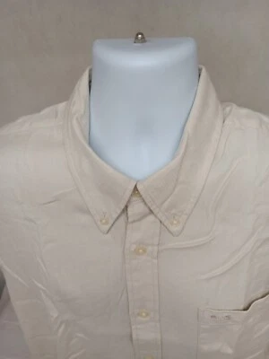 PING COLLECTION MENS 2X BEIGE LONG SLEEVE BUTTON UP SHIRT EMBROIDERED LOGO - Image 1 of 4