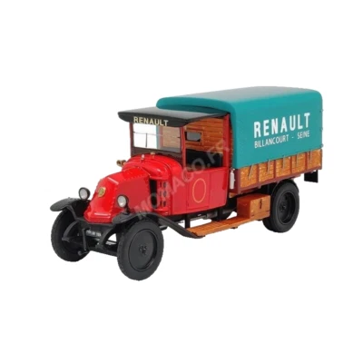 Renault My 1/43 1924 Rosso Altopiano Pianale Coperto - Perfex 905 - Immagine 1 di 3