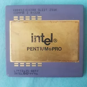 Intel Pentium Pro 200 mhz Processor, used - Picture 1 of 5