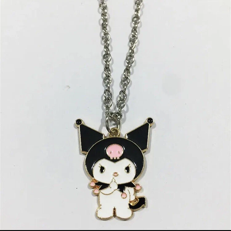 Collier pendentif  Sanurgente , Hello Kitty, Kuromi Neuf - Photo 1/1