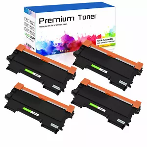 4 PACK Black TN450 Toner for Brother TN420 MFC-7360N MFC-7460DN MFC-7860DW - Picture 1 of 24