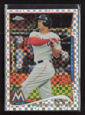 2014 Topps Chrome #173 Giancarlo Stanton X-Fractor - Image 1 of 2