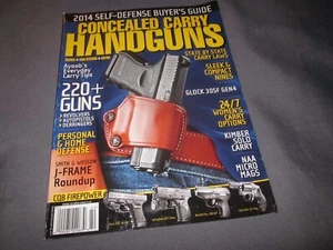 CONCEALED CARRY HANDGUNS 2014 Self-Defense BUYER'S GUIDE - Picture 1 of 10
