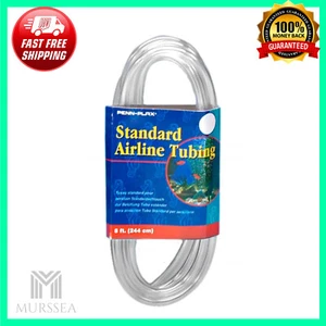 Airline Tubing For Aquariums, Clear And Flexible Resists Kinking 8 Feet Standard - Picture 1 of 1