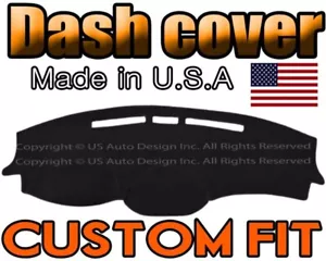 Fits 2005-2008 JEEP GRAND CHEROKEE DASH COVER MAT DASHBOARD PAD USA MADE / BLACK - Bild 1 von 5