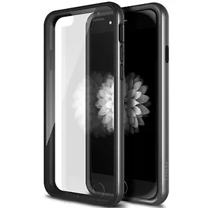 Custodia Obliq iPhone 6S 6 MCB One Clear Fusion ultra sottile bumper pelle ibrida per - Foto 1 di 7
