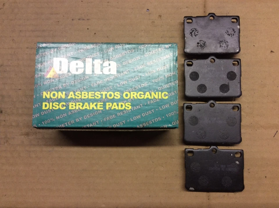 Nuevas pastillas de freno de disco orgánicas Delta 763-D101 Foto 1 de 4