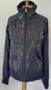 LULULEMON Jacket Midnight Iris Floral Can 6 AUS 10 - Picture 1 of 11