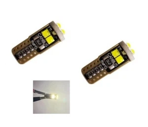 Ampoules T10 led W5W Canbus eclairage 6 smd Blanc Veilleuses 7000K phares autos - Imagen 1 de 1