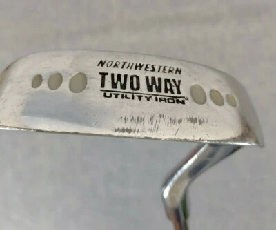 Northwestern 2 Way Utility Iron Chipper Dual Face Steel Shaft RH or LH  - Image 1 of 4