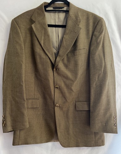 Cappotto sportivo Burberry vintage uomo 41R marrone quadri bottoni Union Made cappotto blazer